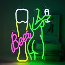 YUEYYNS Beer Insegna al Neon