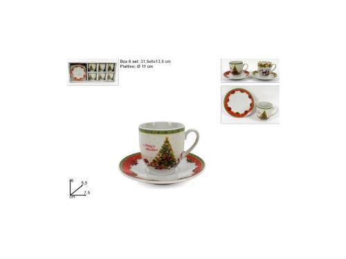 Set tazzine piattini 2 - set,