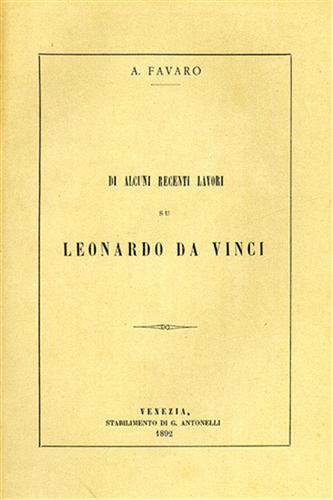 Favaro antonio di alcuni - favaro,antonio.,
