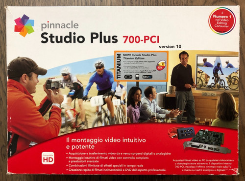 Scheda software pinnacle - scheda, e