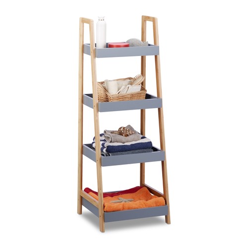 Scaffale bagno bambù - ,
