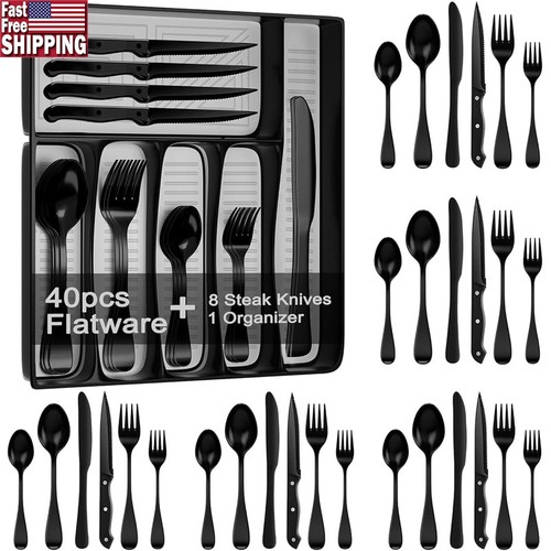 Set posate acciaio inox - set,
