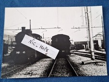 Fotografia Stazione di Paola Locomotive a vapore FS Gr 740 e FS Gr 981.006
