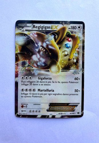 Carta pokemon regigigas - pokemon,