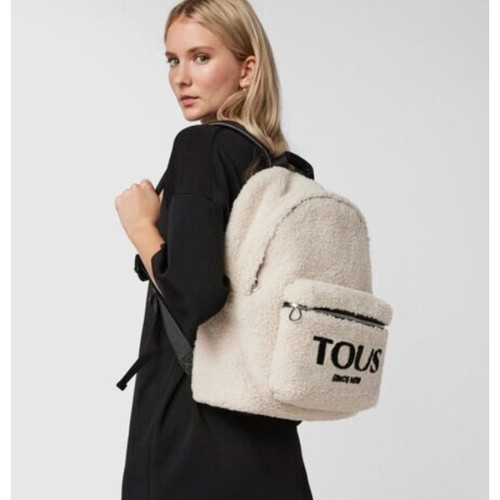 Tous zaino sherpa crema - zaino, medio