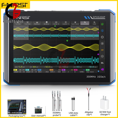 Fnirsi dpos350p oscilloscopio - fnirsi,