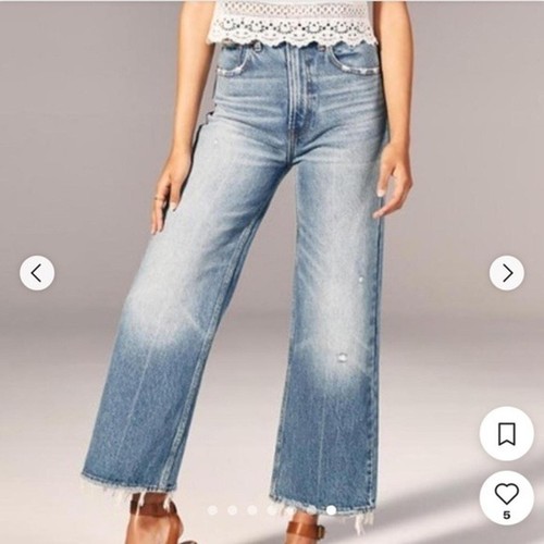 Jeans abercrombie fitch vita - jeans,