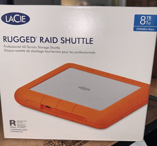 Lacie rugged raid shuttle - rugged,