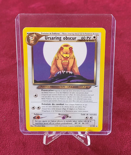 Carte pokemon ursaring - -,