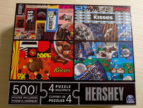 Puzzle spin master - 4, hershey