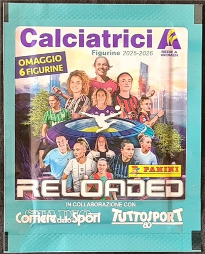 Panini calciatrici 2025 2026 - calciatrici, 2025-2026