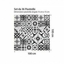 KIT  36 PZ ADESIVI PIASTRELLE