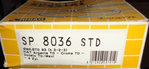 Goetze 8036 std - std, fasce