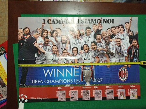 Poster gazzetta milan coppa - poster,