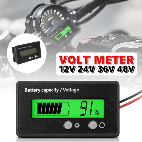 Voltmetro capacità batteria - capacità,