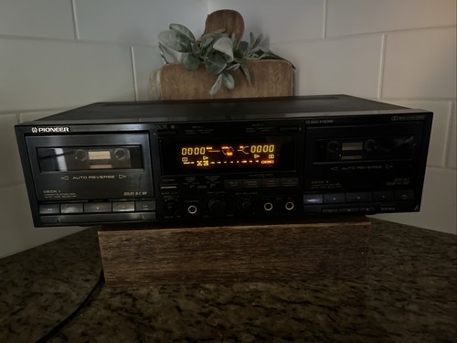 Pioneer w310 dual cassette - pioneer,