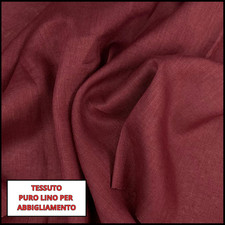 TESSUTO PURO LINO PER TENDE