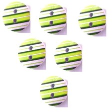 LOT 6 BOUTONS BOIS : rond