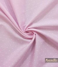 COTONE MILLERIGHE FANTASIA POIS CORREDINI NEONATO 100%COTONE AL MEZZO METRO