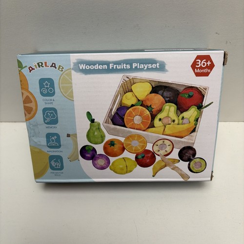 Set alimenti gioco legno - set,