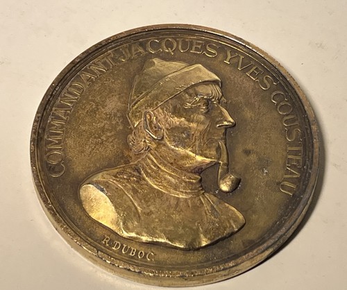Médaille commandant cousteau - médaille,