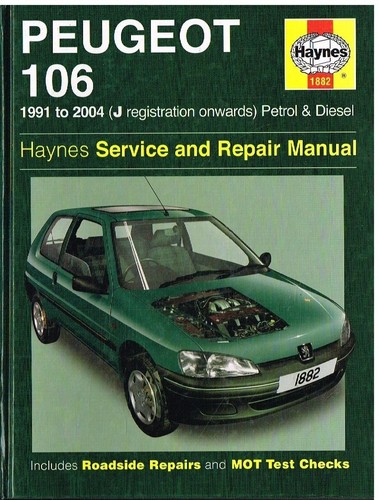 Manuale riparazione peugeot - manuale,