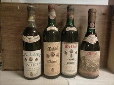  4 X Melini Chianti 1970 +