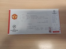 BIGLIETTO CALCIO FOOTBALL TICKET - MANCHESTER UNITED JUVENTUS 1999