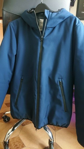 Giubbotto piumino censured blu - giubbotto,