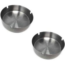  Posacenere metallo 2pz