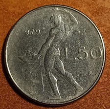 50 Lire 1979 vari Errori Di