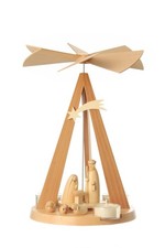 Piramide di Luce Tè Forma Triangolare Con Nascita di Cristo & Kometenstern