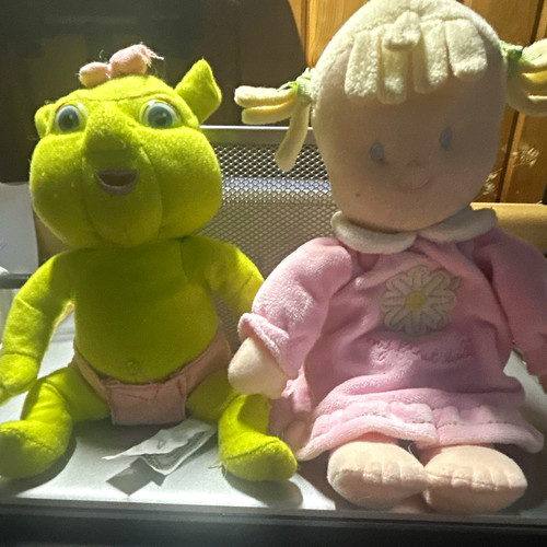 Shrek baby orco bambola rosa - baby,