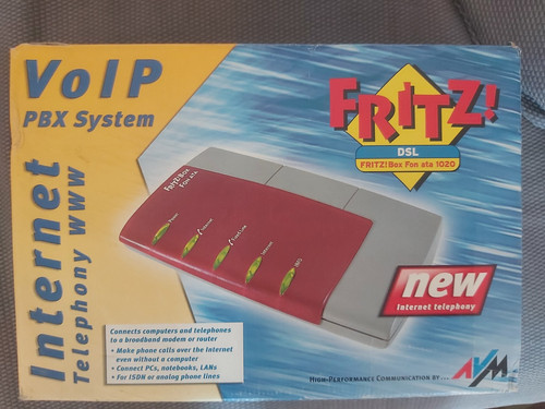 Fritzbox fon ata 1020 - ata,