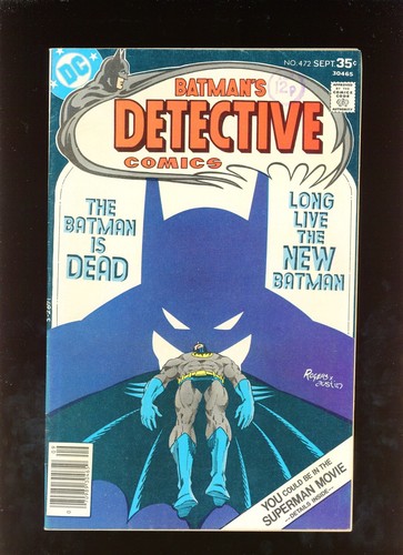 Detective comics 472 - comics, 1977