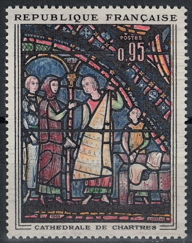 Francia 1963 arte cattedrale - arte, (cattedrale