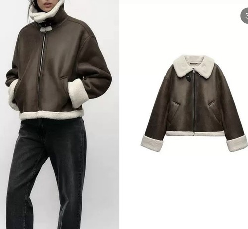 Giacca zara nuova kaki double - ,