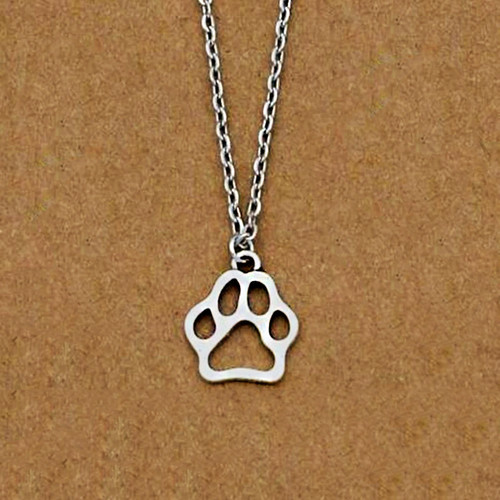 Collana con ciondolo zampa - collana,