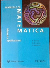 MANUALE DI MATEMATICA METODI E