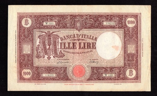 Mille 1000 lire - 1000,