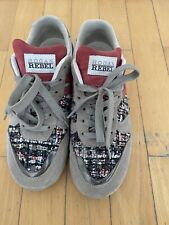 Sneaker originali numero 39, HOGAN REBEL, pelle scamosciata e tessuto boucle, suola in gomma