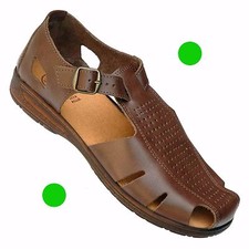 SANDALI UOMO VERA PELLE SCARPE