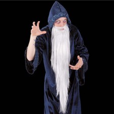 BARBA DA MAGO BIANCA LUNGA CM 100