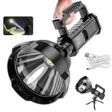 Torcia potente raggio 1km - torcia, led