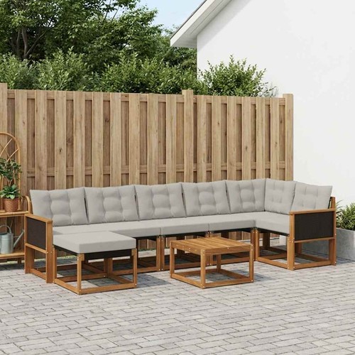 Set divani esterno - esterno, con