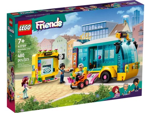 Lego friends 41759 - friends, l’autobus