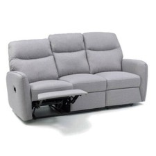 Divano 3 Posti Tessuto Grigio