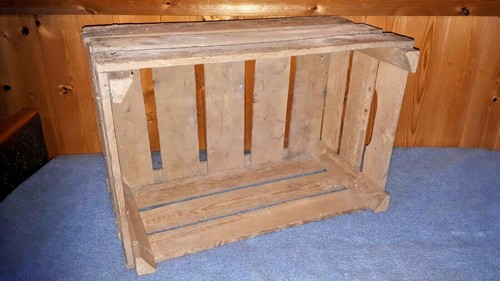 Vecchia scatola legno - scatola,
