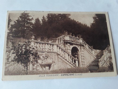 Cartolina originale 1929 lucca - originale,