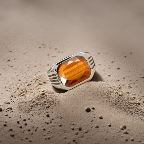 Anello occhio tigre - occhio, di